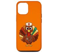 Stéthoscope pour Thanksgiving, infirmière, Dinde, stéthoscope Coque pour iPhone 12/12 Pro