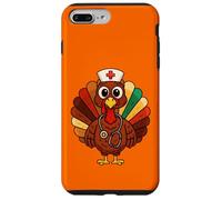 Stéthoscope pour Thanksgiving, infirmière, Dinde, stéthoscope Coque pour iPhone 7 Plus/8 Plus