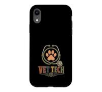 Stéthoscope rétro vétérinaire Patte Amoureux des Animaux Coque pour iPhone XR