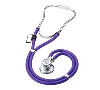 Stéthoscope Sprague Rappaport - Pavillon Double et Interchangeable (pour Adultes, Enfants et Nourrissons) - MDF Instruments - Mauve (MDF767-08)
