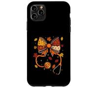 Stéthoscope Thanksgiving infirmière Turquie Automne Gommage Coque pour iPhone 11 Pro Max
