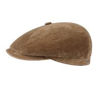 Stetson 6 Panel Casquette Plate Coton Durable Chine Unicolore Fabrique en UE Homme Printemps Ete