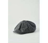 STETSON Casquette Hatteras Classic Cotton Femme/Homme - en Coton d'été avec visière Printemps-été Été - M (56-57 cm) Noir