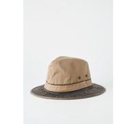 STETSON Chapeau en Coton Anti UV Homme - de Soleil d'été avec Doublure Été Printemps-été - S (54-55 cm) Beige foncé
