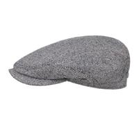 Stetson Belfast Casquette Plate Motif Chevrons Protection UV Fabrique en UE Homme Toutes Saisons