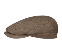 Stetson Belfast Casquette Plate Motif Chevrons Protection UV Fabrique en UE Homme Toutes Saisons