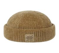 Stetson Bonnet Docker Jersey Cord Homme - Made in The EU Casquette Skull Bonnets en Velours avec Doublure Hiver Automne-Hiver - M (56-57 cm) Marron