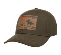 Stetson Boss of The Plains Casquette de baseball en coton pour homme - Avec visière - Printemps-été, automne, hiver, printemps, été, automne, hiver, Olive, taille unique