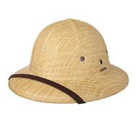 Stetson Casque Colonial Cayo Homme - Chapeau de Soleil avec jugulaire Été Printemps-été - Taille Unique Nature