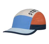 Stetson Casquette 5 Panel Runner’s Femme/Homme - en Nylon de Baseball Sport avec Visiere, Doublure Printemps-ete Printemps Ete - Taille Unique Bleu-Rouge