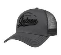STETSON Casquette American Heritage Kids Enfant/Femme/Homme - pour Enfant de Baseball Trucker Snapback, avec visière, visière Printemps-été - Taille Unique Gris