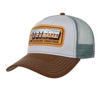 Stetson Casquette American Heritage Patch Homme - Mesh de Baseball Snapback Snapback, avec Visiere Printemps-ete Printemps Ete Automne Hiver - Taille Unique Bleu-Gris