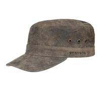 STETSON Casquette Army Marron - Minnesota Raymore Leather Taille unique