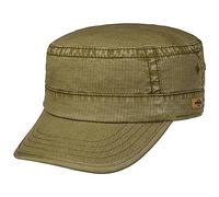 Stetson Casquette Army Ripstop Homme - en Coton avec visière, fermé à l’arrière Hiver Automne Printemps Été Printemps-été - L (58-59 cm) Olive