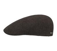Stetson Casquette avec Cachemire Reid Wool Homme - Made in The EU Laine Gavroche visière, Doublure, Doublure Hiver Automne-Hiver - M (56-57 cm) Marron