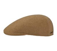 Stetson Casquette avec Cachemire Reid Wool Homme - Made in The EU Laine Gavroche visière, Doublure, Doublure Hiver Automne-Hiver - L (58-59 cm) Camel