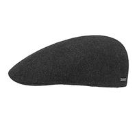 Stetson Casquette avec Cachemire Reid Wool Homme - Made in The EU Laine Gavroche visière, Doublure, Doublure Hiver Automne-Hiver - XL (60-61 cm) Anthracite
