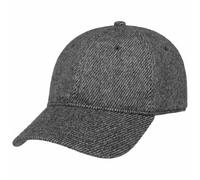 Stetson Casquette Cashmere Homme - en Cachemire de Baseball Boucle métal, avec visière, Doublure Hiver Automne-Hiver - Taille Unique Gris foncé
