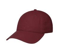 STETSON Casquette Ducor Sun Guard Femme/Homme - en Coton Fitted Protection Solaire avec visière, fermé à l’arrière Été Printemps-été - XL (60-61 cm) Bordeaux