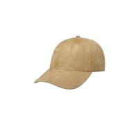 STETSON Casquette Baseball Fevy en Cuir Beige L - 58/59 cm
