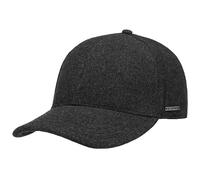 STETSON Casquette Vaby Earflap Homme - Laine pour l'hiver fermé à l’arrière, avec visière, Oreillettes, Doublure, Doublure Hiver Automne-Hiver - S (54-55 cm) Anthracite