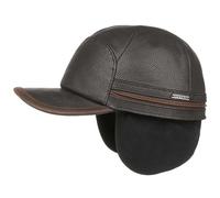 STETSON Casquette Byers Earflaps Cuir Noire XL - 60/61 cm