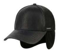 Casquette avec Oreillettes Cowhide by Stetson noir M (56-57 cm)
