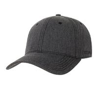 Stetson Casquette Classic Cotton Melange Femme/Homme - de Soleil Baseball en Coton Boucle métal, avec visière Hiver Automne Printemps Été Printemps-été - Taille Unique Anthracite