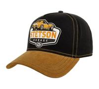 Stetson Casquette Cord Peak Garage Homme - de Baseball Snapback, avec visière Printemps-été Printemps Été Automne Hiver - Taille Unique Noir-Jaune