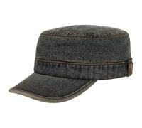 Stetson Casquette Denim Army Homme - avec Visiere Automne-Hiver Hiver - M (56-57 cm) Denim