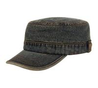 Stetson Casquette Denim Army Homme - avec Visiere Automne-Hiver Hiver - XL (60-61 cm) Denim