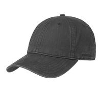STETSON Casquette Ducor Sun Guard Femme/Homme - en Coton Fitted Protection Solaire avec visière, fermé à l’arrière Été Printemps-été - L (58-59 cm) Noir