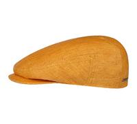 Stetson Casquette en Lin Descott Homme - Made in The EU avec Doublure, Visiere Printemps-ete Ete - 59 cm Jaune