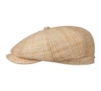 STETSON Casquette Hatteras New Toyo Homme - en Paille Type Gavroche avec visière Printemps-été Été - S (54-55 cm) Nature