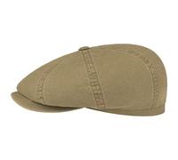 STETSON Casquette Hatteras Classic Cotton Femme/Homme - en Coton d'été avec visière Printemps-été Été - S (54-55 cm) Khaki