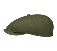 STETSON Casquette Hatteras Classic Cotton Femme/Homme - en Coton d'été avec visière Printemps-été Été - XL (60-61 cm) Khaki