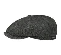 Stetson Hatteras Casquette Gavroche Classic Wool Multicolore a Chevrons Laine Equitable Homme Automne Hiver