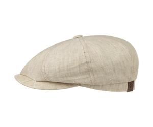 Stetson Casquette Hatteras en Lin Plate (59 cm - Beige)