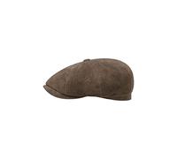 STETSON Casquette Hatteras Le Loupio Cuir Marron S - 54/55 cm