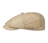 Stetson Casquette Hatteras New Toyo Homme - en Paille Type Gavroche avec Visiere Printemps-ete Ete - M (56-57 cm) Nature