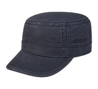STETSON Casquette Katonah Cotton Army Femme/Homme - Militaire Boucle en métal, avec visière Printemps-été Été - S (54-55 cm) Bleu foncé