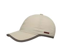 STETSON Casquette Kitlock Outdoor Femme/Homme - de Soleil d'extérieur Protection UV avec visière, Passepoil Été Printemps-été - M (56-57 cm) Beige