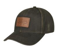 STETSON Casquette Leather Patch Homme - de Baseball Boucle en métal, avec visière, Doublure Printemps-été Printemps Été Automne Hiver - Taille Unique Marron