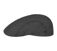 STETSON Casquette Plate Madison délavée Cotton Noire M - 56/57 cm