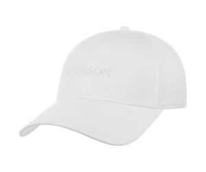 Stetson Casquette Quick Dry Femme/Homme - d'exterieur de Baseball Ferme a l’Arriere, avec Visiere, Doublure Printemps-ete Printemps Ete Automne Hiver - M (56-57 cm) Blanc