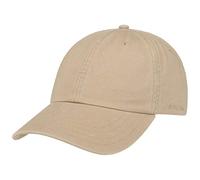 STETSON Casquette Rector Femme/Homme - Protection UV de Soleil Boucle en métal, avec visière Printemps-été - Taille Unique Beige foncé