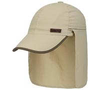 Stetson Casquette Sanibel Outdoor Femme/Homme - de Soleil d'extérieur Protection UV avec visière, Doublure, Passepoil Printemps-été Été - L (58-59 cm) Beige