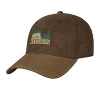 Stetson Casquette Since 1865 Woods Homme - en Coton de Baseball Boucle métal, avec visière Automne Été Printemps Hiver Printemps-été - Taille Unique Marron