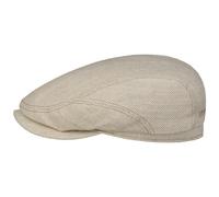 Stetson Casquette Sustainable Heavy Twill Homme - Made in The EU Gavroche avec Visiere, Doublure Printemps-ete Ete - L (58-59 cm) Beige Clair
