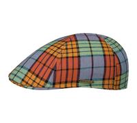 Stetson Casquette Texas Colour Check Homme - Made in The EU Gatsby Gavroche avec Visiere, Visiere Ete Printemps-ete - L (58-59 cm) Multicolore